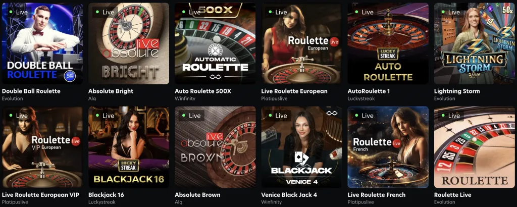 Live Games Neospin
